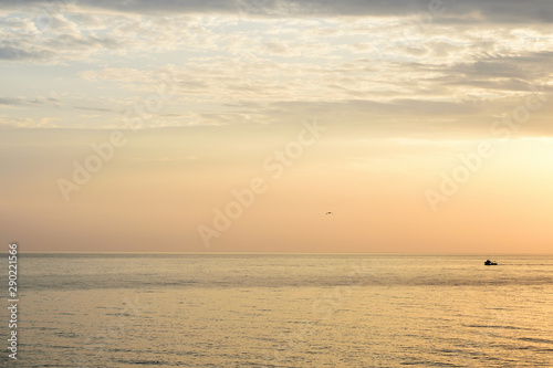 Beautiful morning seascape in Sicily. Cefalu, Italy © Talulla