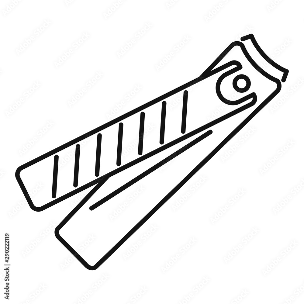 Nail Cutter Clipart Png - Nail Cutter Clipart Black And White, Transparent  Png - vhv