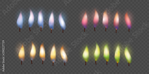 Candle Flame Set