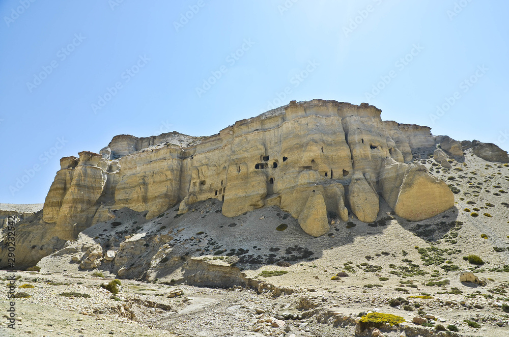 Cave, Lomangthang,  Upper Mustang