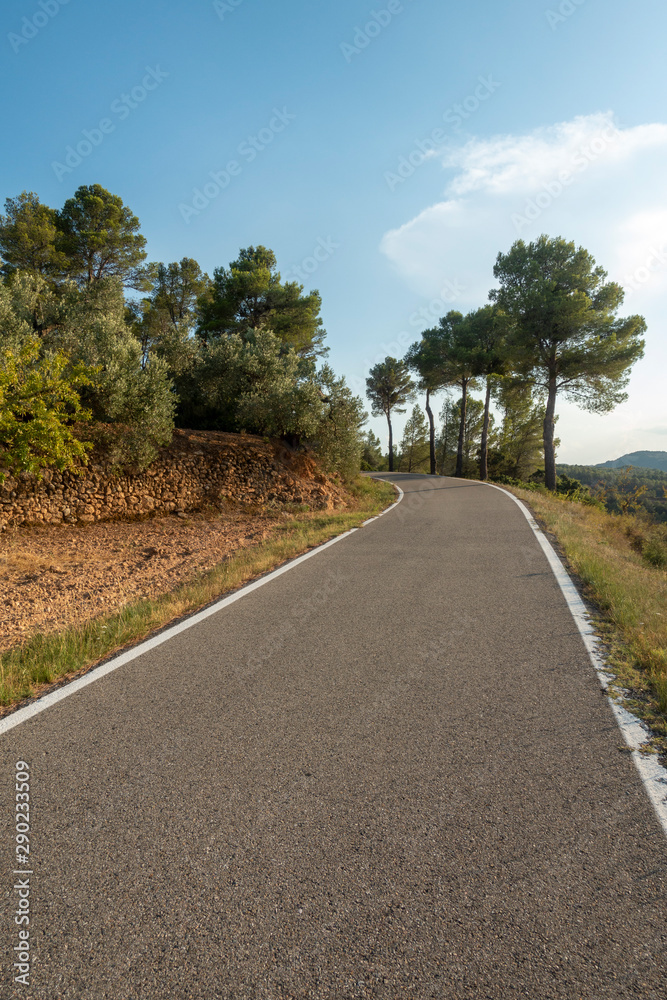 Mountains in the prat de comte de Tarragona Mountains in the prat de comte de Tarragona