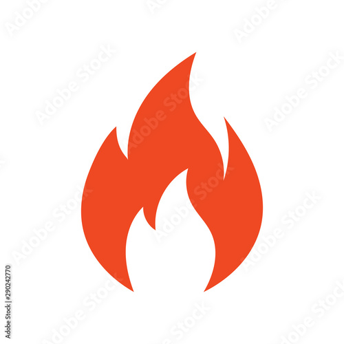 Fire flame logo vector illustration design template. vector fire flames sign illustration isolated. fire icon 