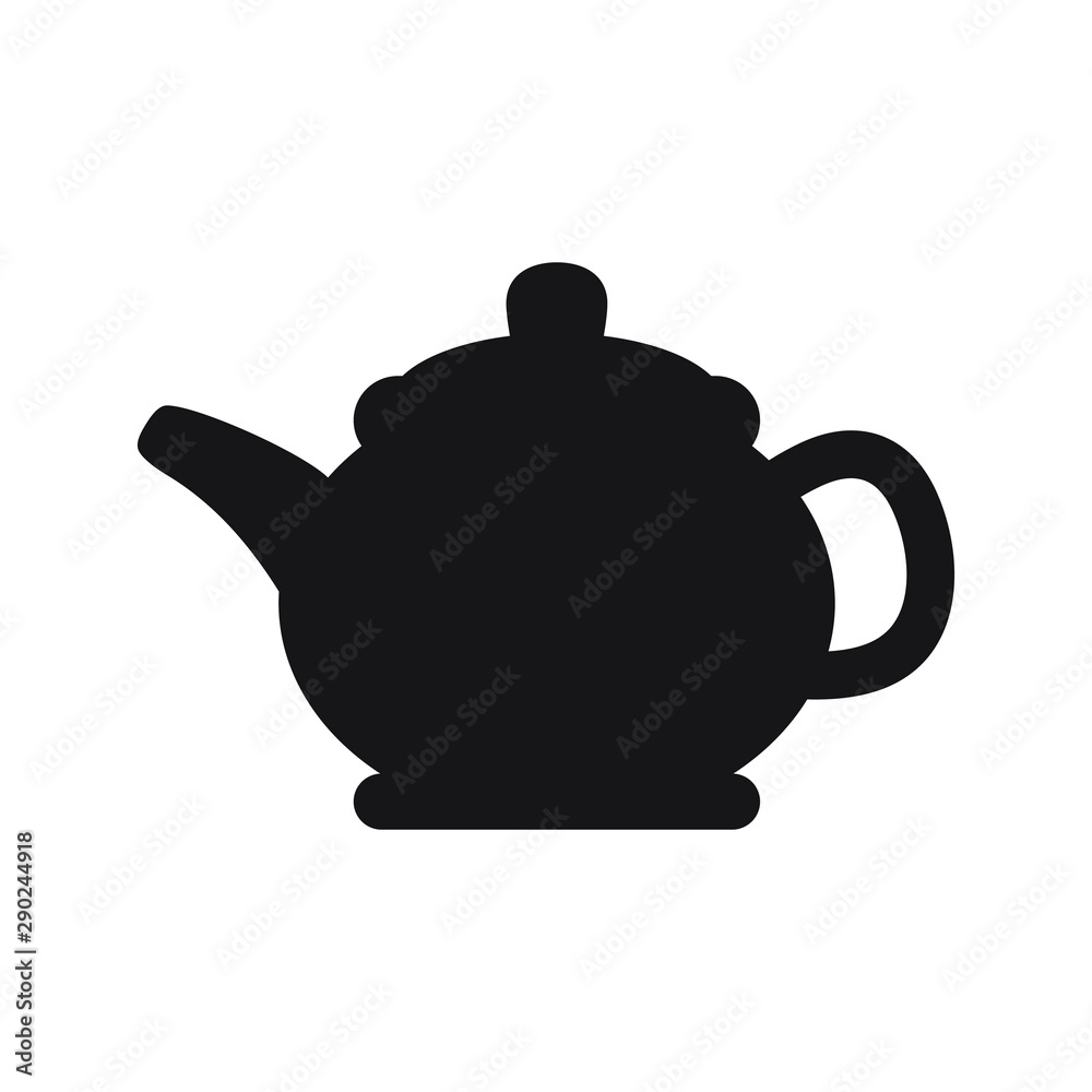 Teapot icon, vector isolated sign Teapot icon, vector isolated sign