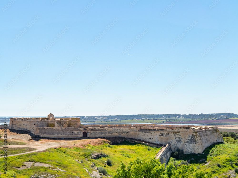 Fototapeta premium Forte de São Sebastião, Castro Marim, Portugal