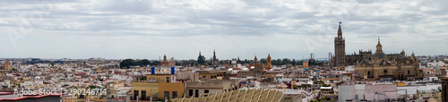 panorámica del centro de Sevilla, Andalucía