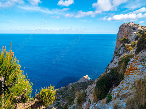 Capo formentor, Mallorca, Spanien, an einem sonnigen Sommertag