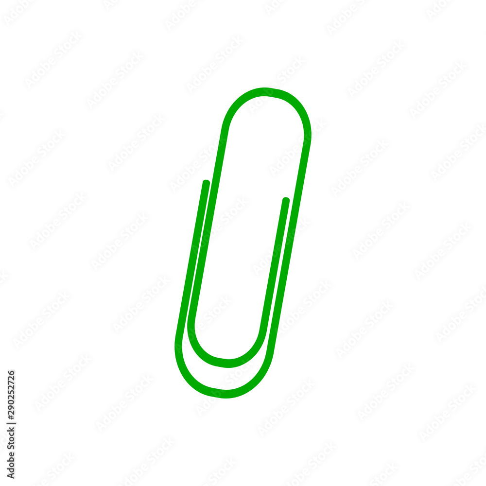 Papierklammer und Hintergrund Papierklammer und Hintergrund