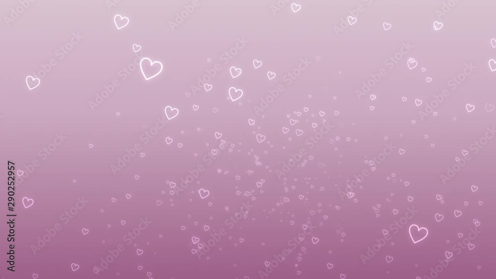 Particle of a lot of shining ring hearts(purple) Particle of a lot of shining ring hearts(purple)