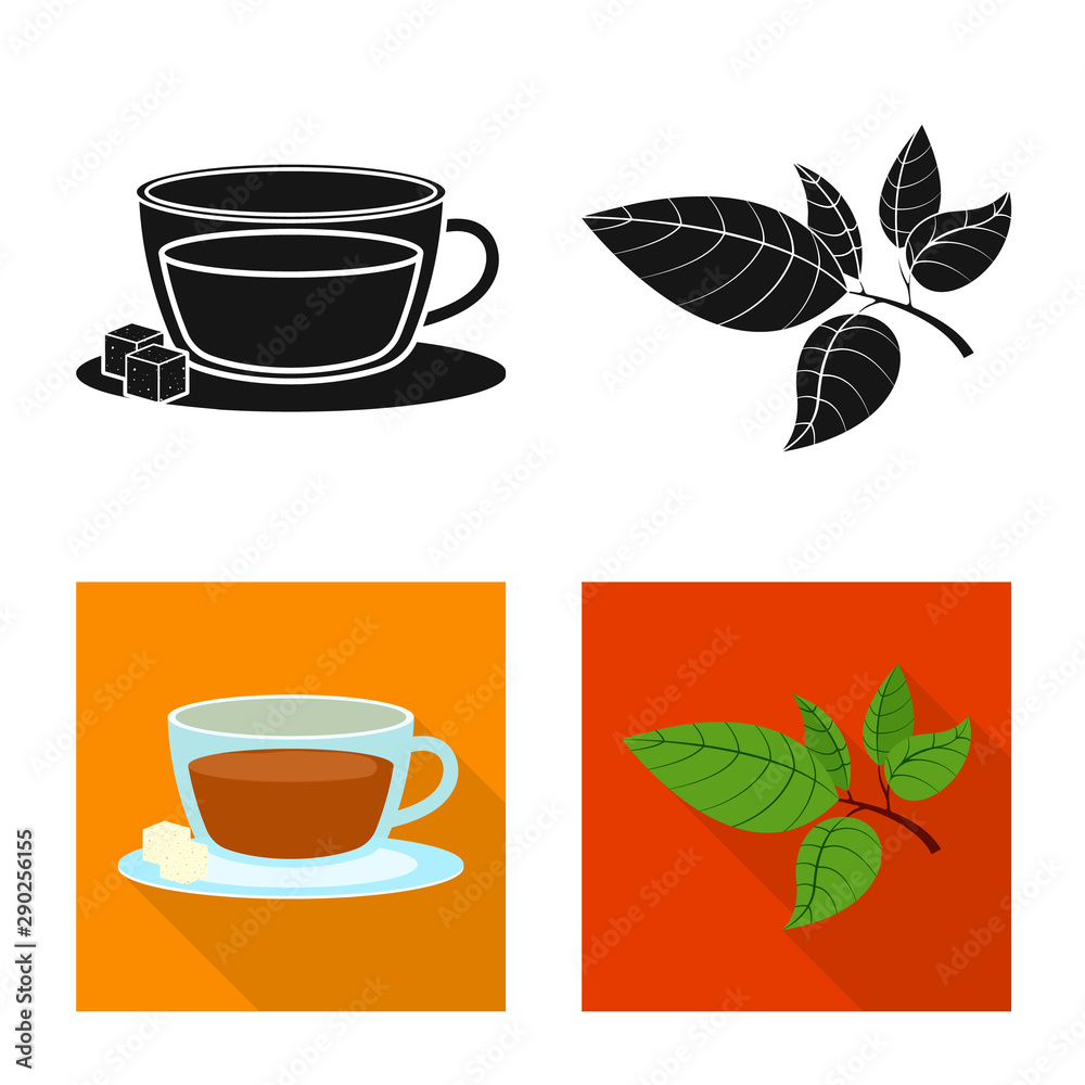 Vector design of healthy and floral symbol. Set of healthy and gradient stock vector illustration. Vector design of healthy and floral symbol. Set of healthy and gradient stock vector illustration.