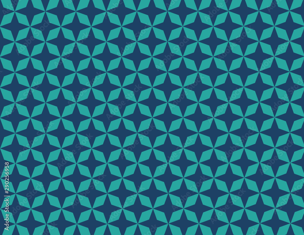 Blue and Teal Star Background Blue and Teal Star Background
