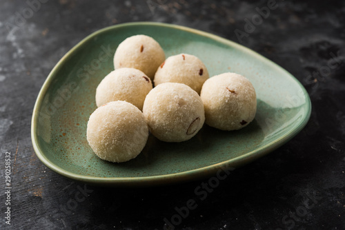 Rava Laddu or Semolina Laddoo Or Rawa Ladu  a popular sweet dish from Maharashtra  India