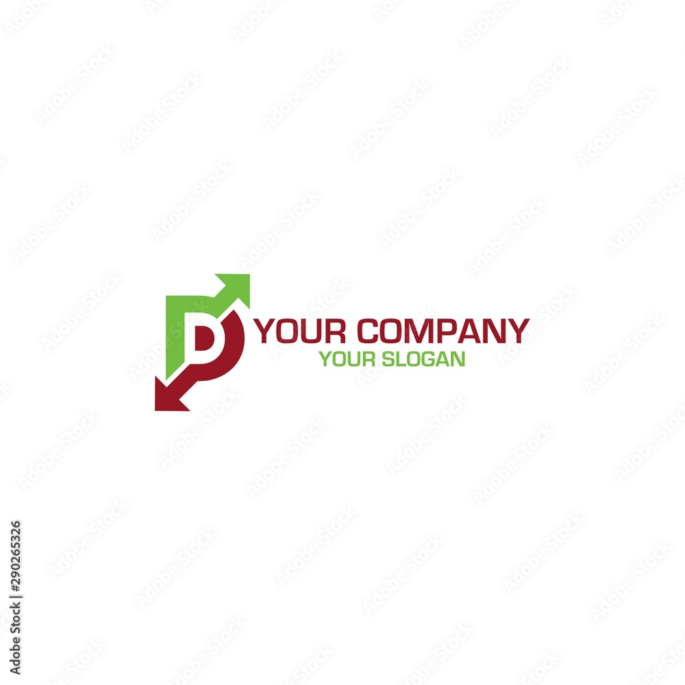 D Trading Logo Design Vector D Trading Logo Design Vector