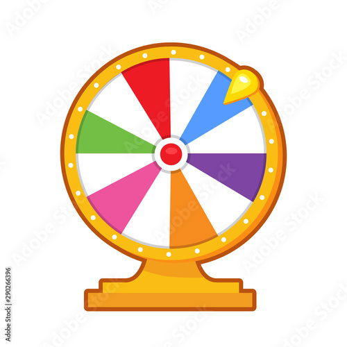 Vector illustration of roulette