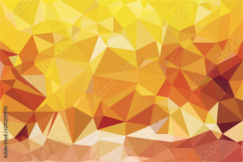 Polygon background illustration vector design