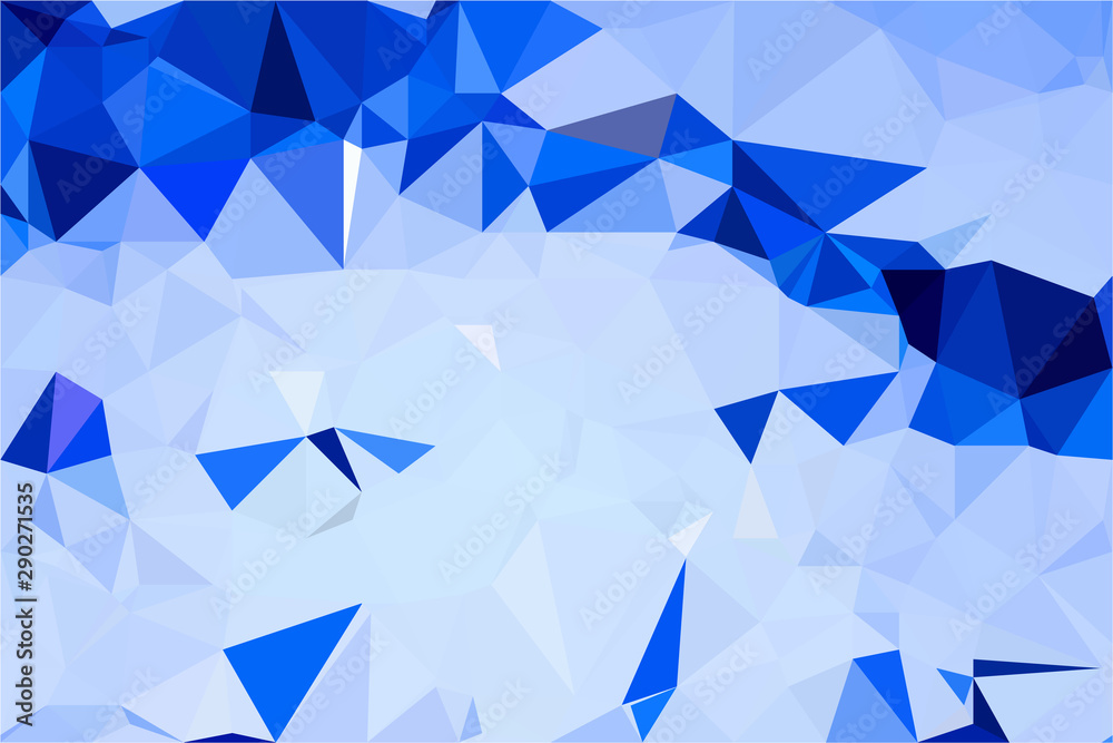 Polygon background illustration vector design