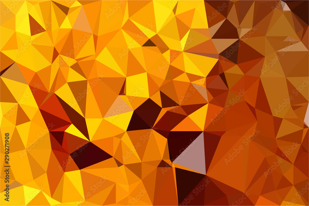 Polygon background illustration vector design