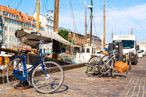 Canvas Print Copenhagen iconic view