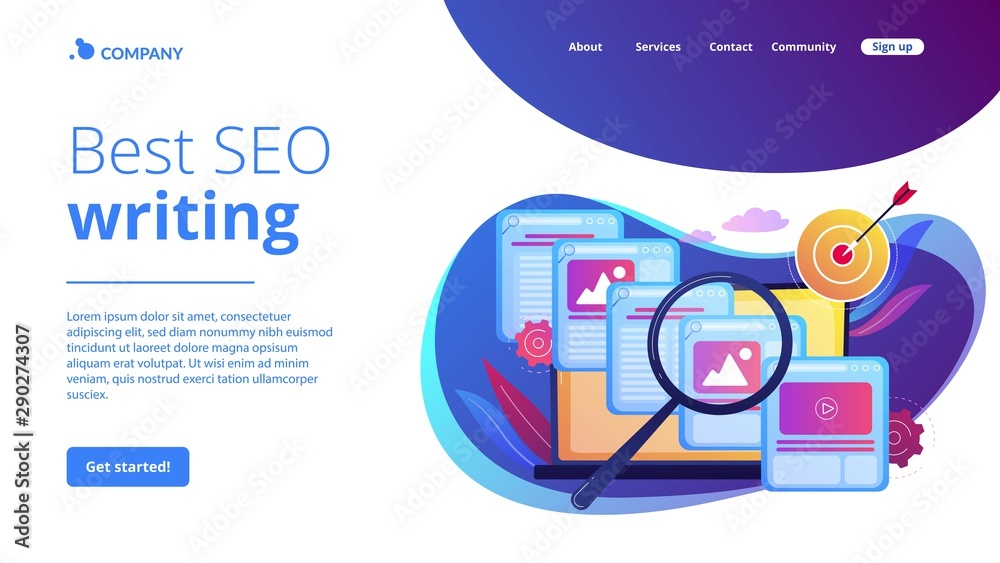 Search engine marketing business. Copywriting service, content management. Copy optimization, web text optimization, best SEO writing concept. Website homepage landing web page template. Search engine marketing business. Copywriting service, content management. Copy optimization, web text optimization, best SEO writing concept. Website homepage landing web page template.