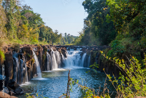 Pha Suam Waterfall  Laos