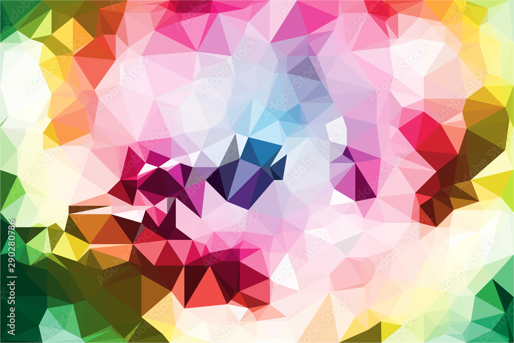 Obraz premium abstract geometric background with triangles
