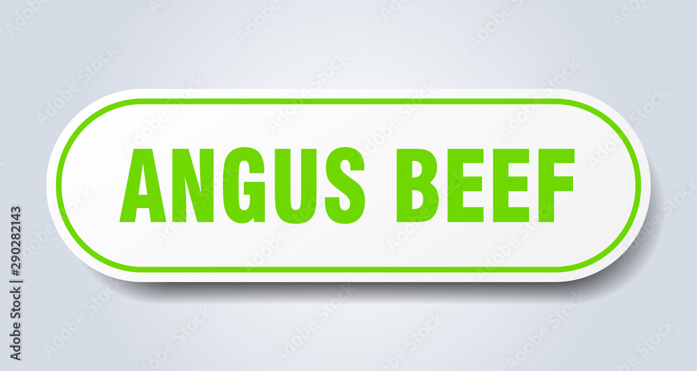 angus beef sign. angus beef rounded green sticker. angus beef angus beef sign. angus beef rounded green sticker. angus beef