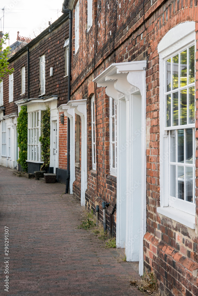 Ancient English Terraced Houses