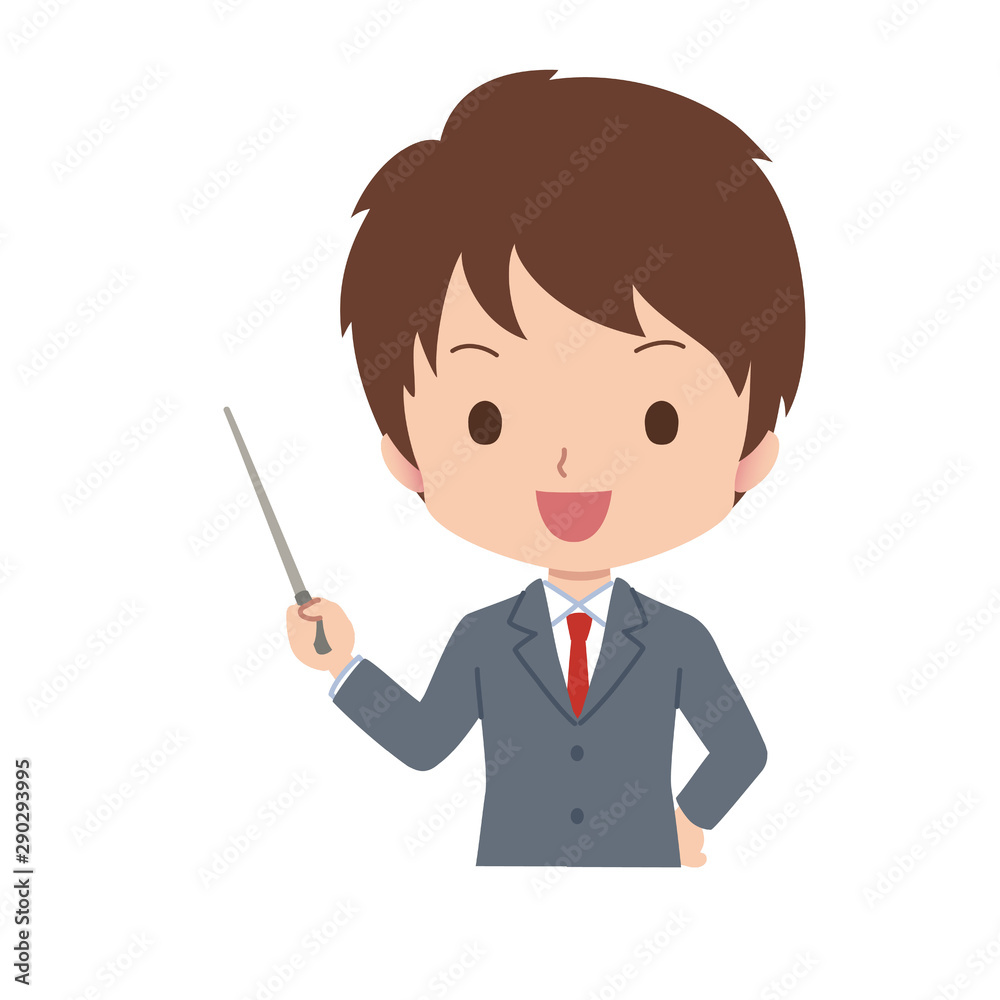 ビジネスマン 案内 ビジネスマン 案内