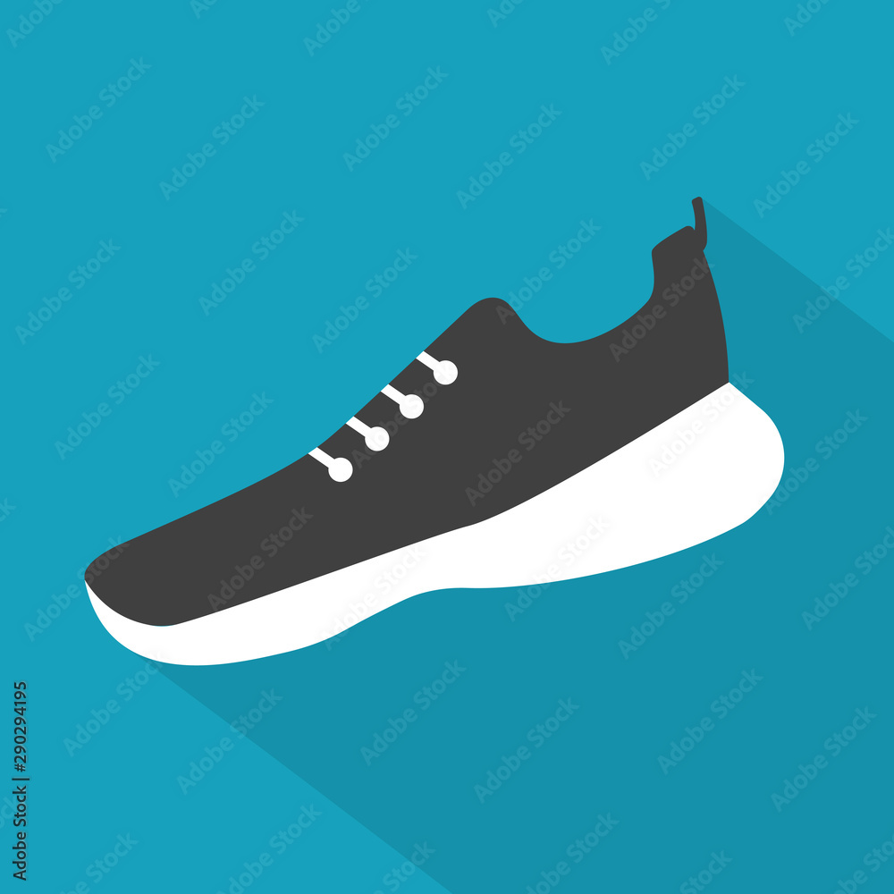 running shoe icon- vector illustration running shoe icon- vector illustration
