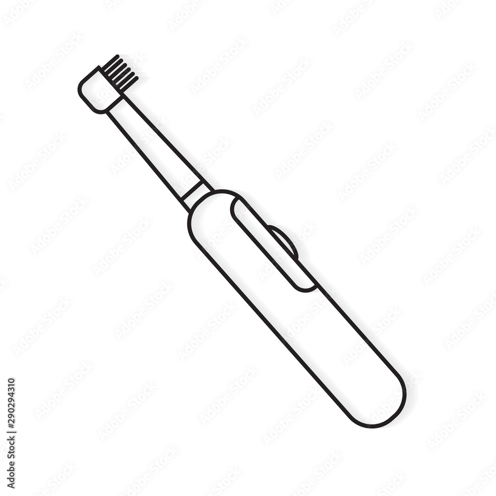 electric toothbrush icon- vector illustration electric toothbrush icon- vector illustration