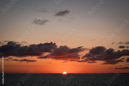 Sonnenuntergang am Meer