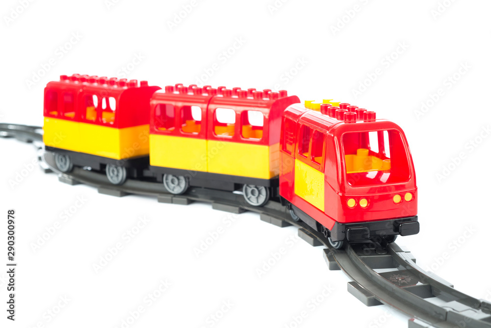 Toy Train isolated on white Toy Train isolated on white