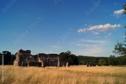 Old ruin in the coountryside photo