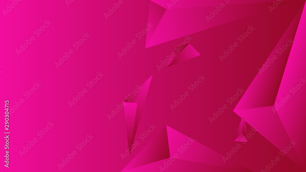 Abstract polygon triangle gradient background pink Abstract polygon triangle gradient background pink