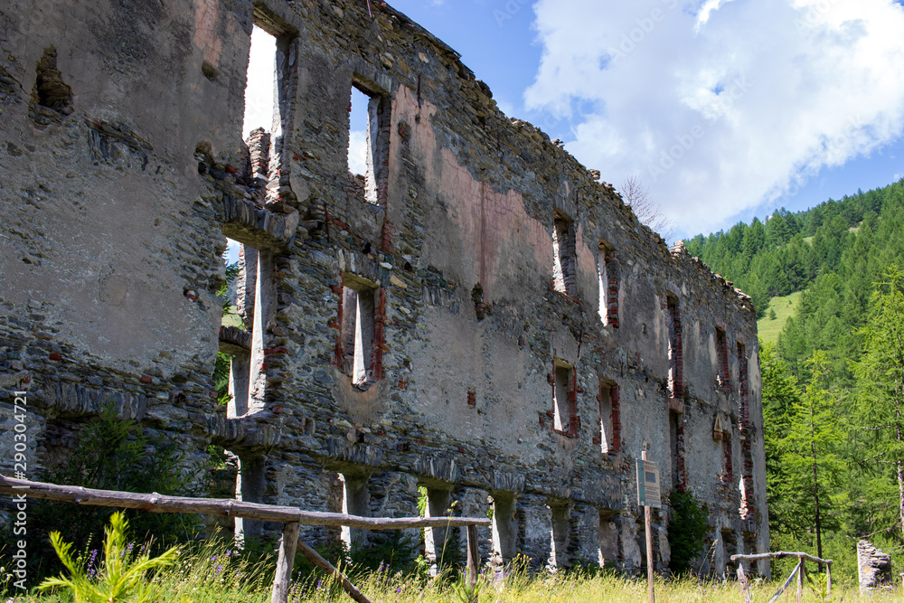 the abandoned mines Pragelato colle del Beth the abandoned mines Pragelato colle del Beth