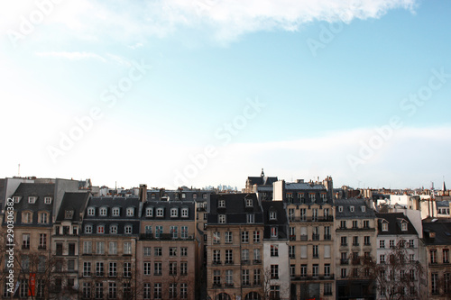 Paris roofs