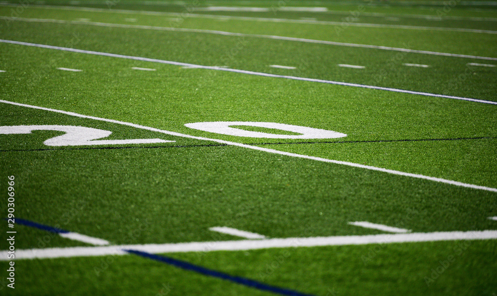 Football Field (close up)