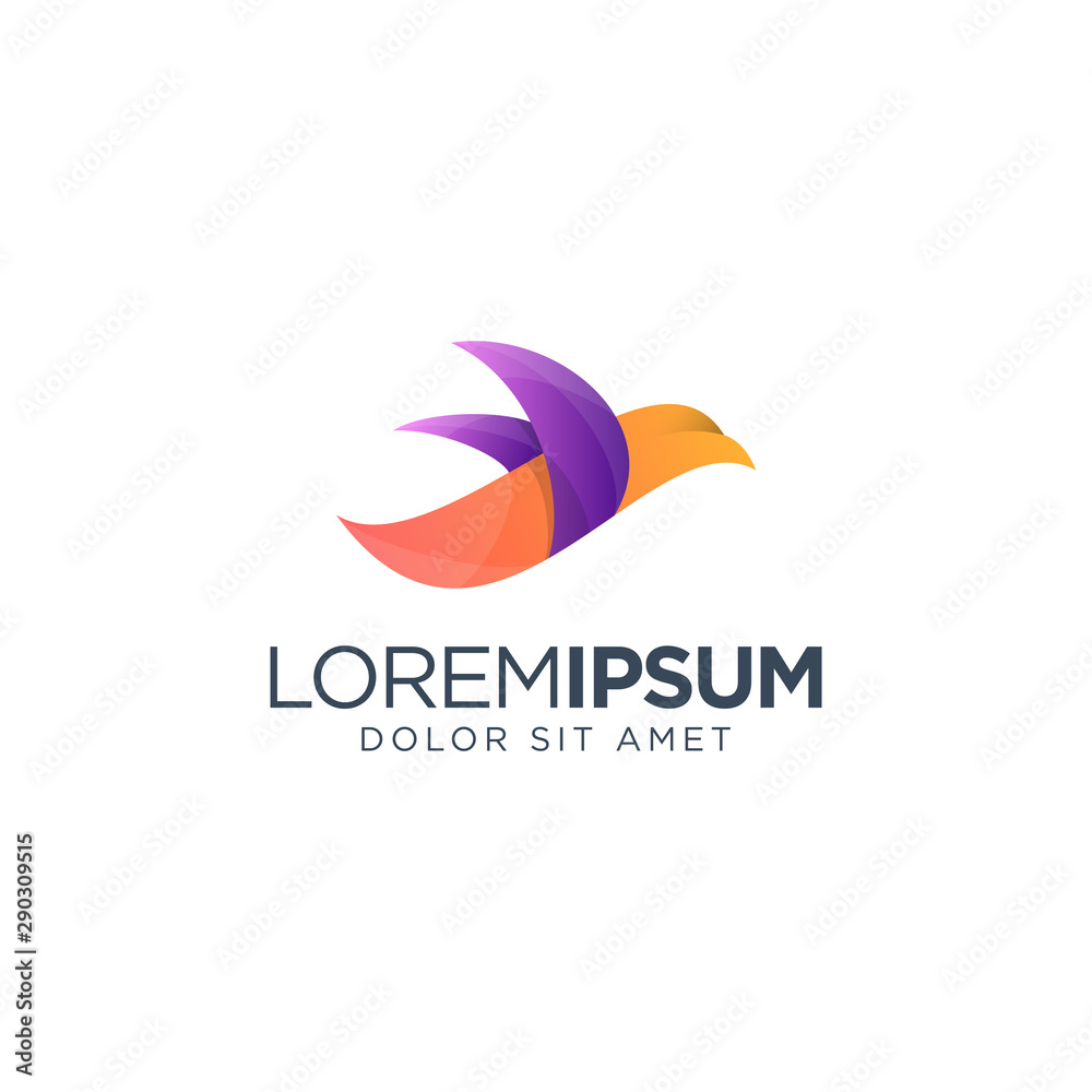 Bird Logo Illustration Bird Logo Illustration
