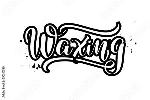  Vector calligraphy illustration isolated on white background