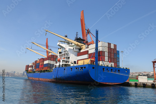 Container Ship in port