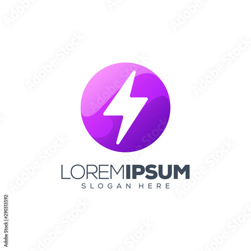 Free Download energy logo design vector illustration - GFXLoad