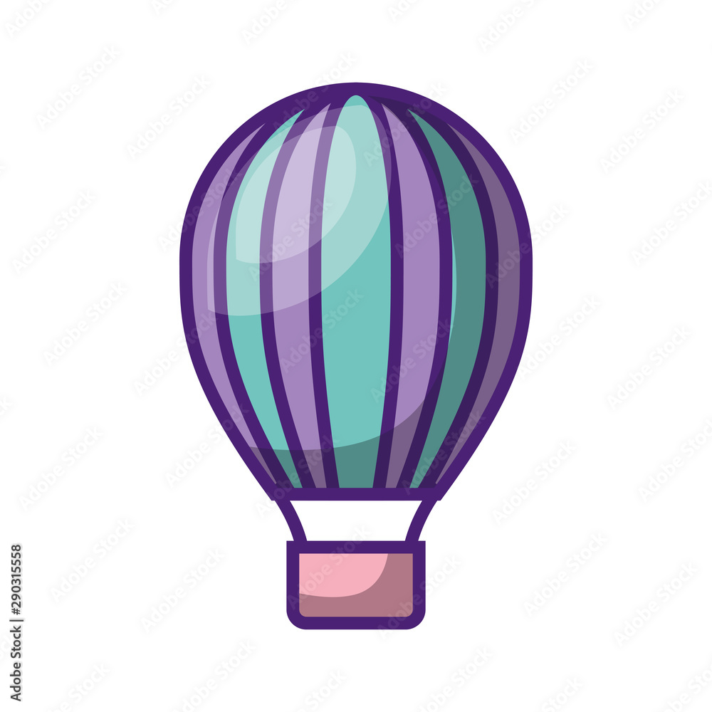 air balloon retro device with color pastel air balloon retro device with color pastel