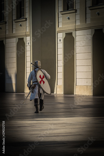 Knight at Prague Castle (ID: 290321758)