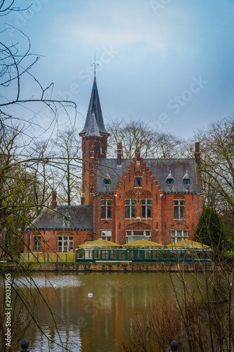 Minnewater Lake in Brugges