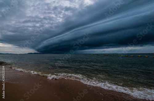 A fantastic supercell arcus storm  The structure was mind-blowing, but the wind and rain were so strong photo