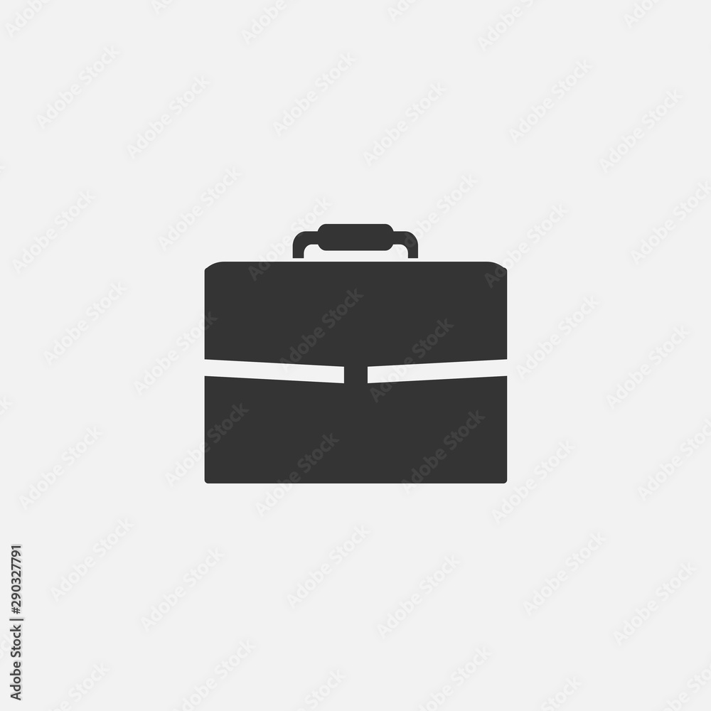 Brief case vector icon illustration icon Brief case vector icon illustration icon