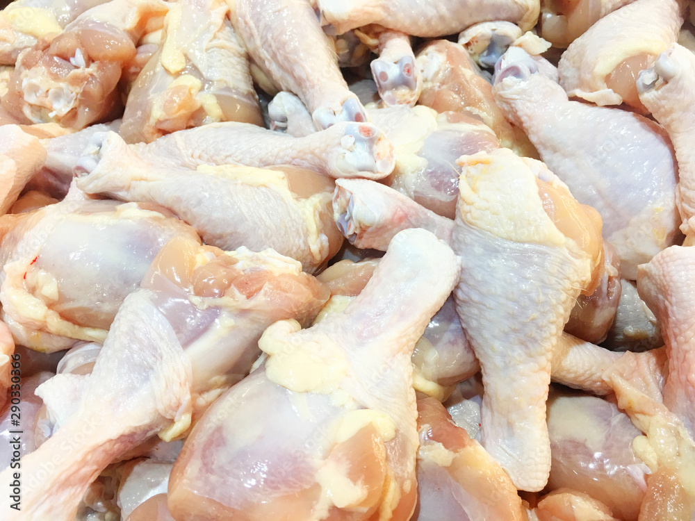 Chicken Drumstick meat in the super market Chicken Drumstick meat in the super market