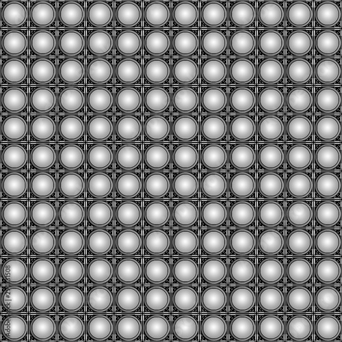 volumetric pearl pattern, seamless pattern