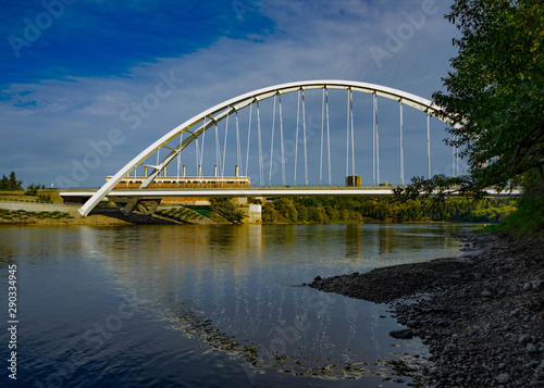  Bridge over the North Saskatchewan river in Edmonton, Alberta, Canada