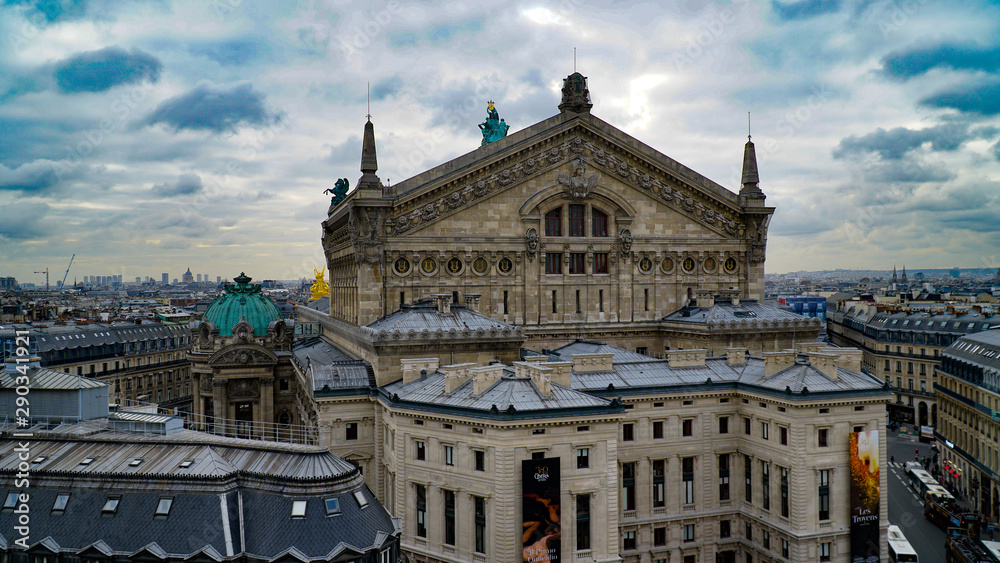 View of the Opera Garnier, Paris