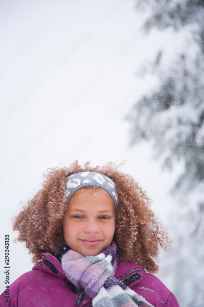Children playing in the snow Children playing in the snow